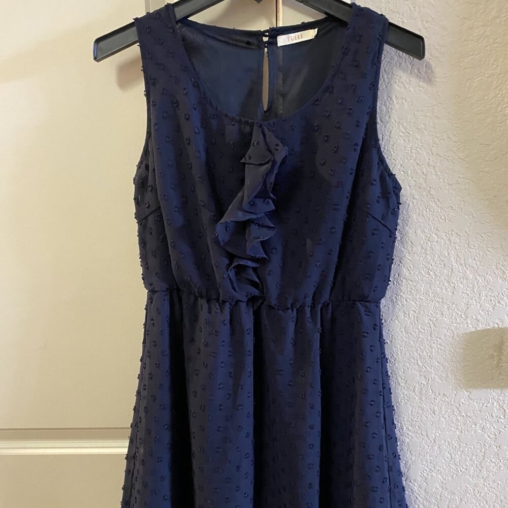 Tulle Style #I6477 RN 102948 Navy Blue Summer Party Bridesmaid Dress